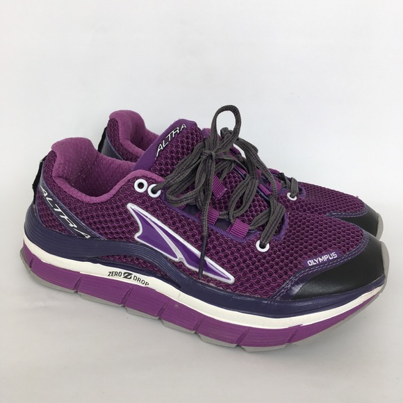 Altra Shoes - Altra Zero Drop Olympus Running Sneakers Purple